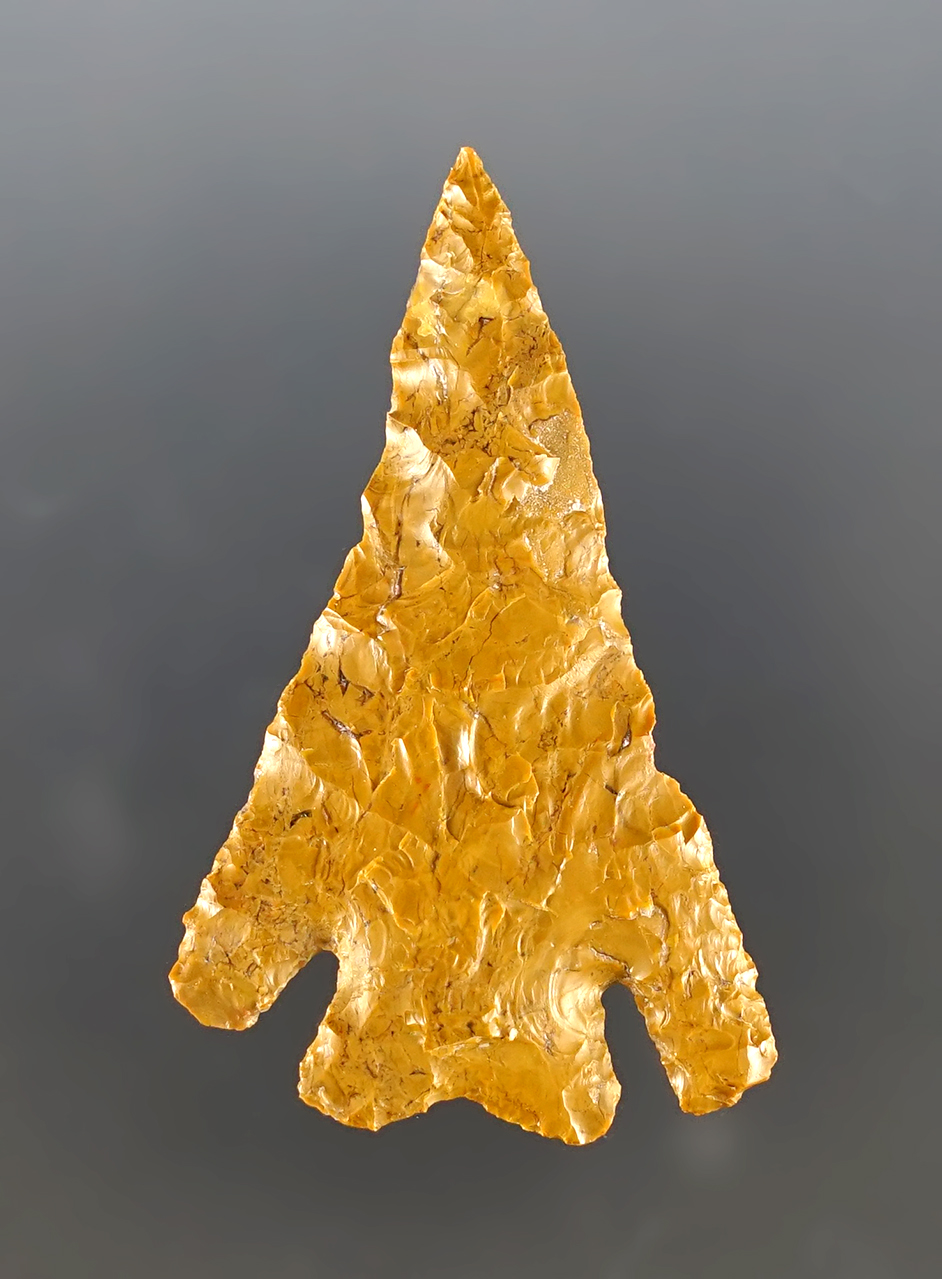 Large and thin 2" Hell's Canyon - Jasper. Maybe Site near The Dalles, Oregon in the 1960's.