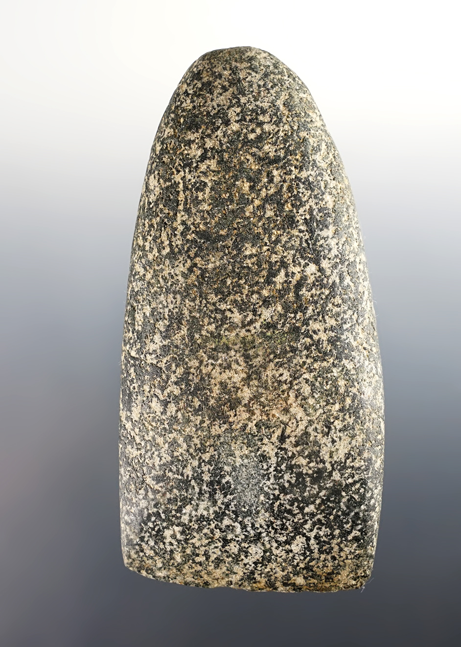 Fine 4 3/8" Hardstone Celt found in Coshocton Co., Ohio.