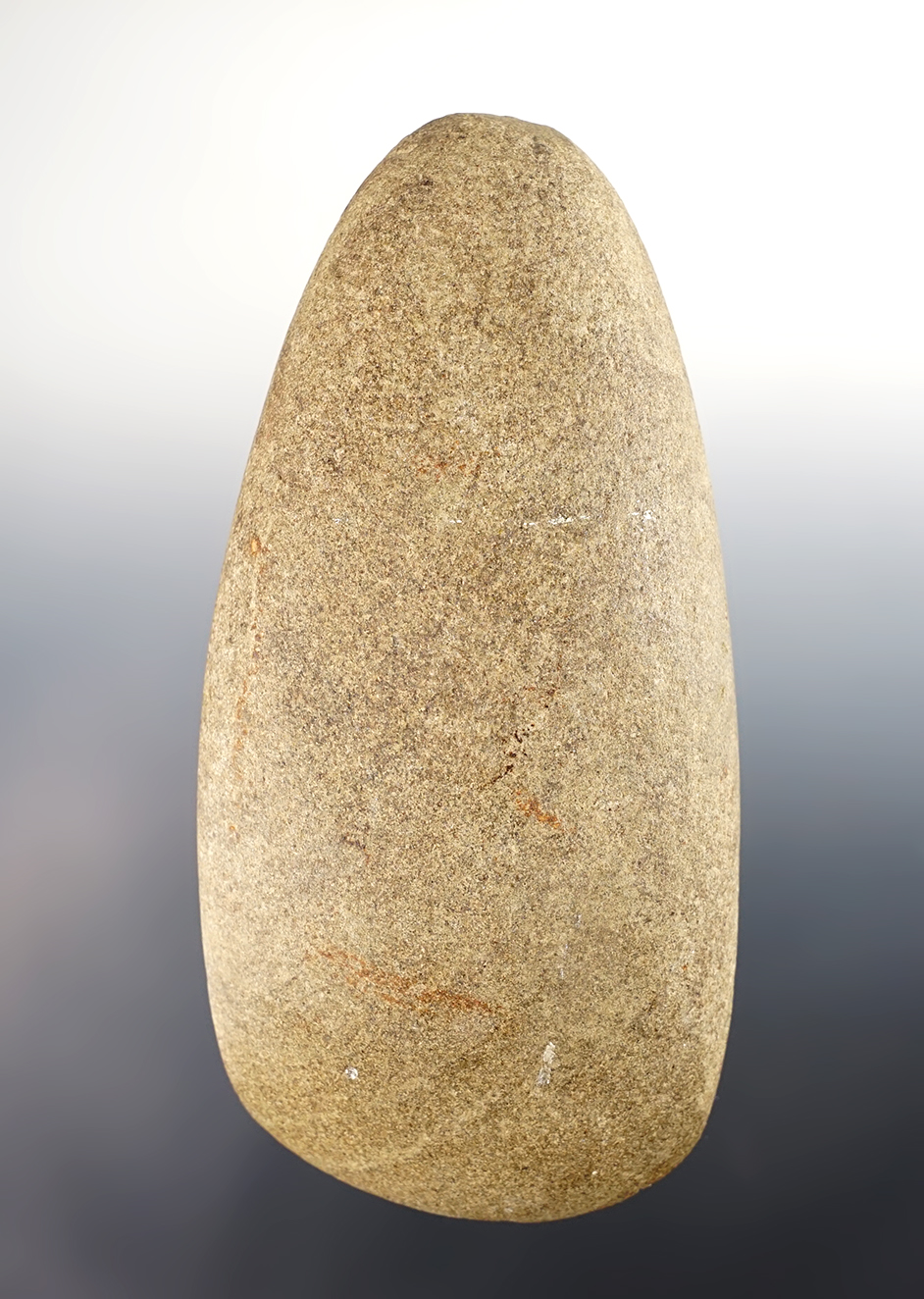 Large 6 3/16" Hardstone Celt that is well made. Good overall polish, especially to the bit area. 