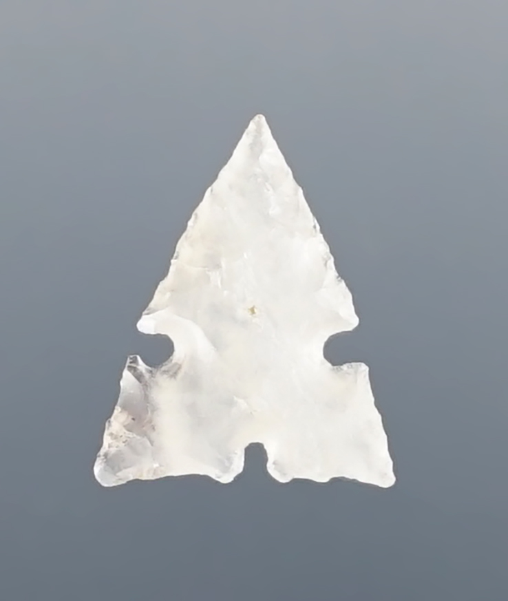 Nice 1/2" Desert Sierra found in the Columbia River. Made from Chalcedony. Bennett COA.