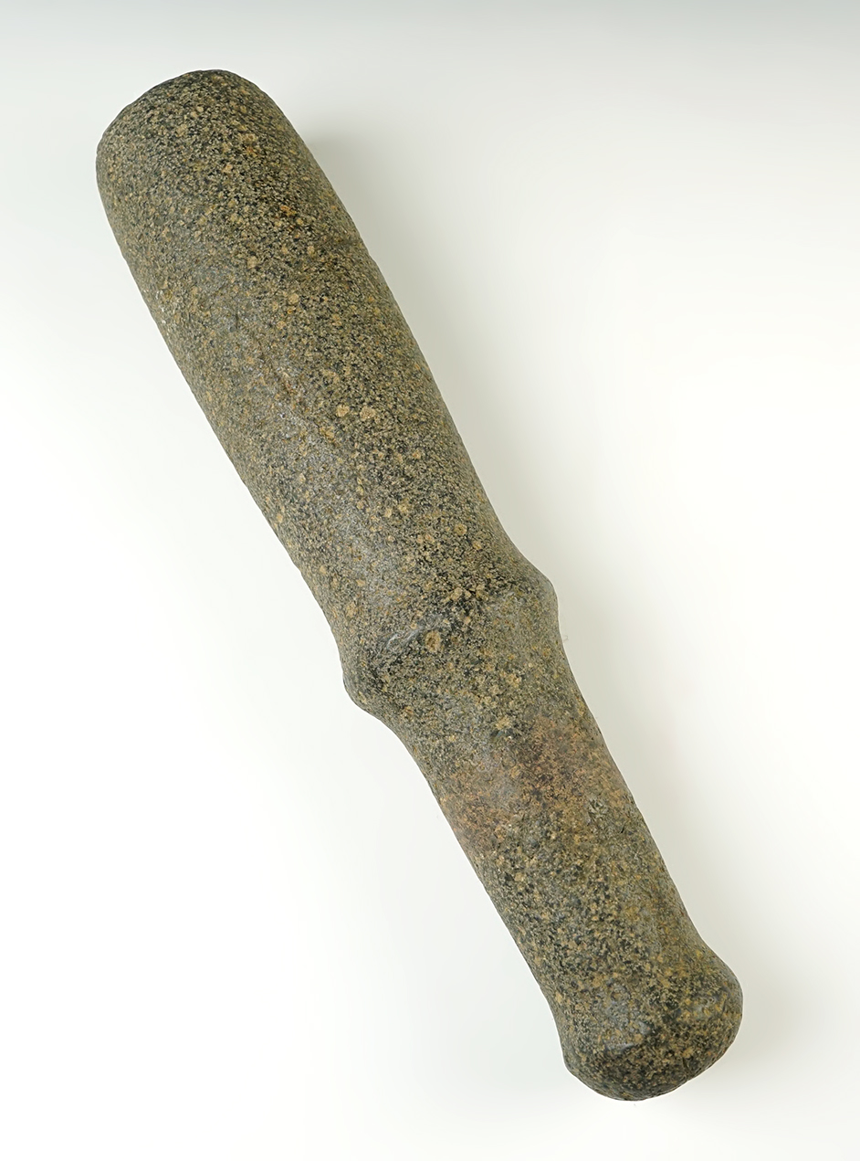 Incredible style on this 12 3/4" Pestle found in the Washington/Oregon area of the Western U.S.