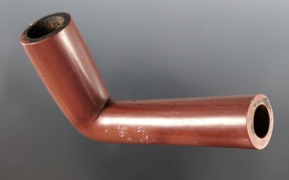 2 15/16" Historic Period Stone Pipe found near the Columbia River, Washington/Oregon. COA.