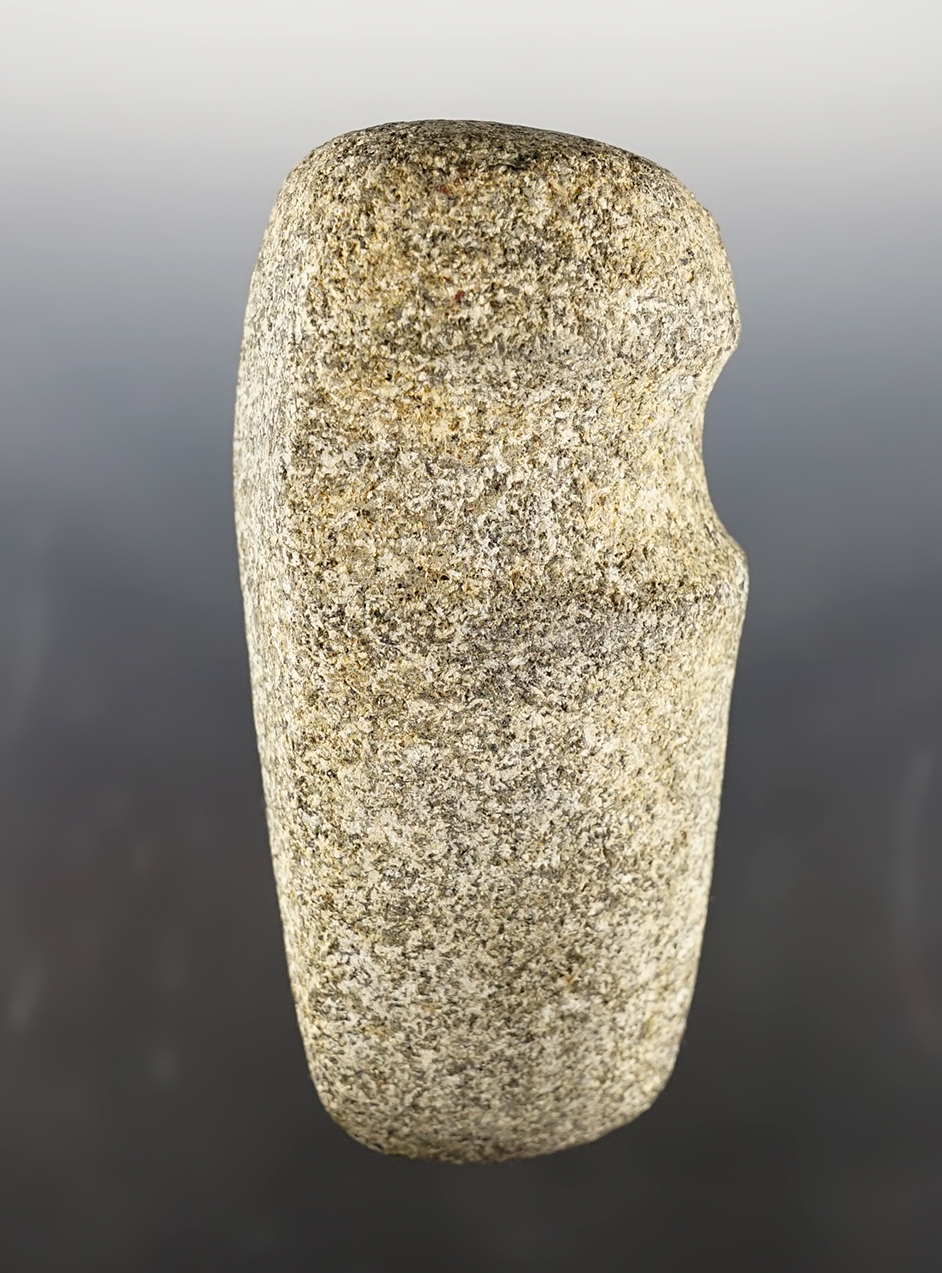 Nice 5 1/4" long 3/4 Groove Axe found in Medina Co., Ohio.