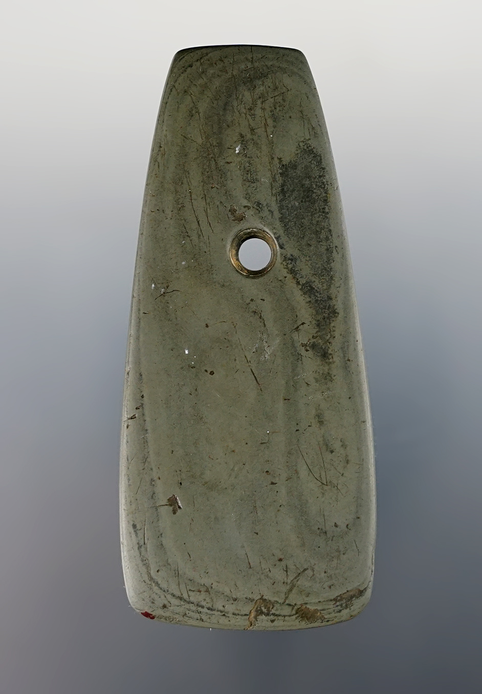 3 1/4" Hopewell Pendant that is well made. Found in Fremont, Sandusky Co., Ohio. Ex. Meuser. 