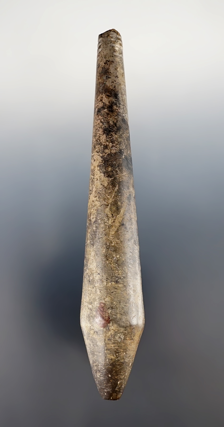 6 3/8" Chumash Culture Charm Stone recovered in Southern California. Made from Hardstone. 