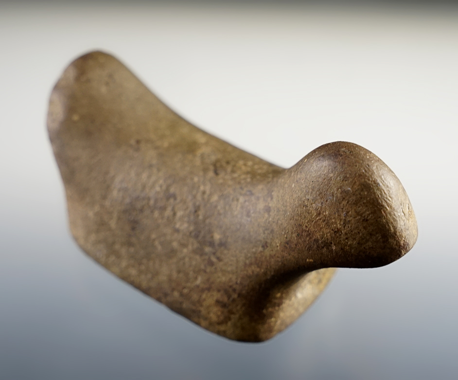  3 1/8" long Undrilled Birdstone found in Miamisburg, Montgomery Co., Ohio. Ex. Townsend.