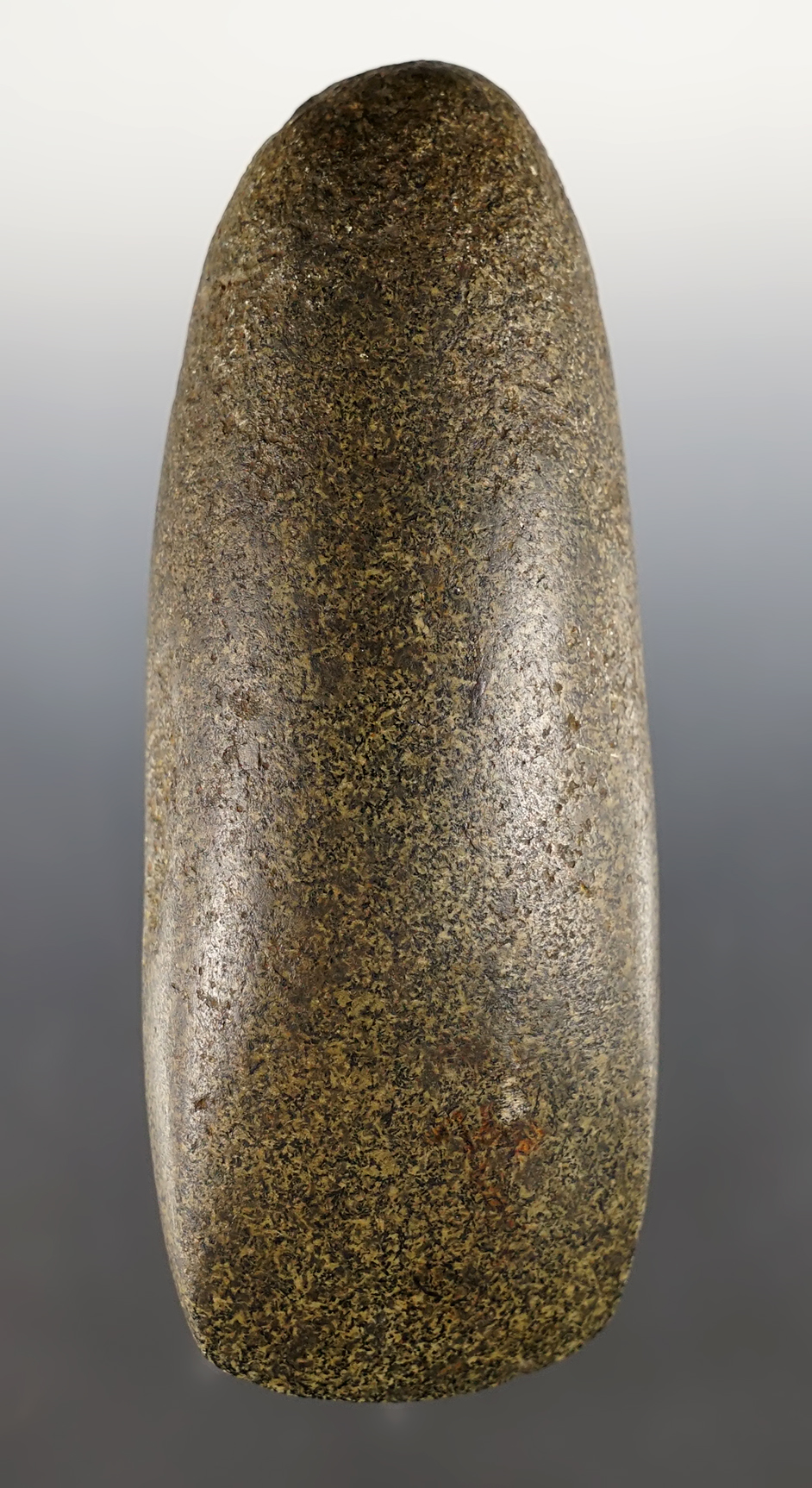 Well polished 6" Hardstone Celt found in Butler Co., Ohio. From the old collection of Jeff Jones.