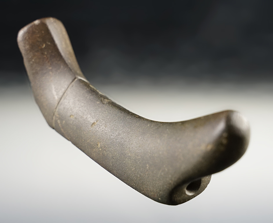 4 1/16" Birdstone recovered in Owen Co., Indiana. Ex Dr. T. Hugh Young, C.Parks Collections. 