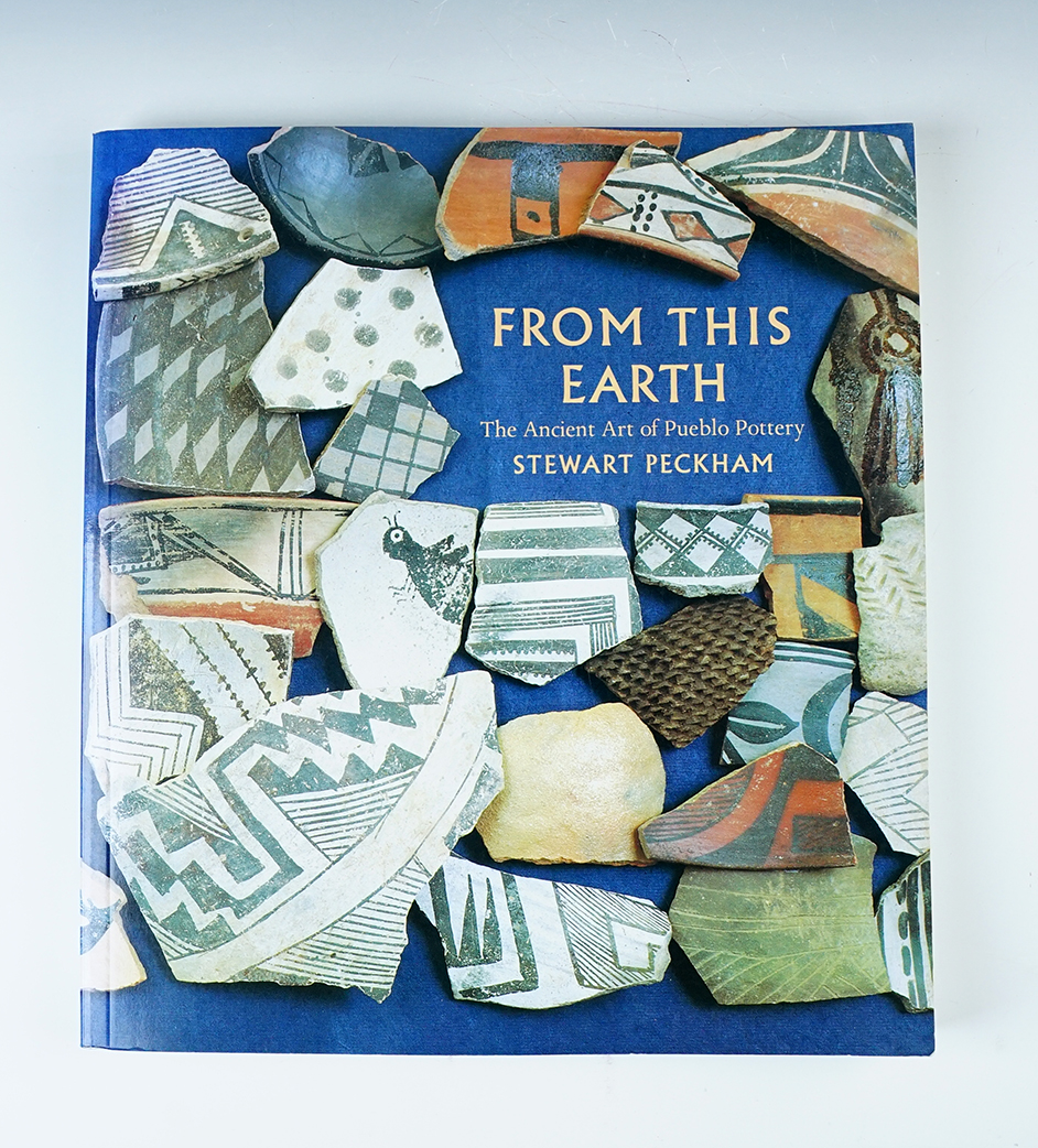 Softcover : "From This Earth The Ancient Art of Pueblo Pottery"  by Stewart Peckham good condition.