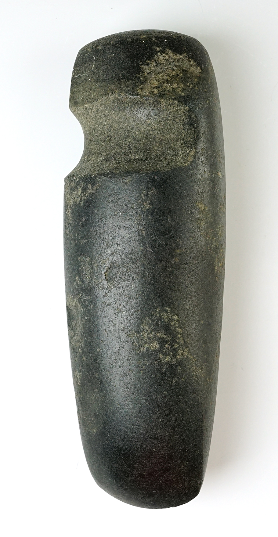 Large 9 3/4" Hohokam 3/4 Groove Axe - Maricopa Co., Arizona. Picture. Ex. Ben Thompson.