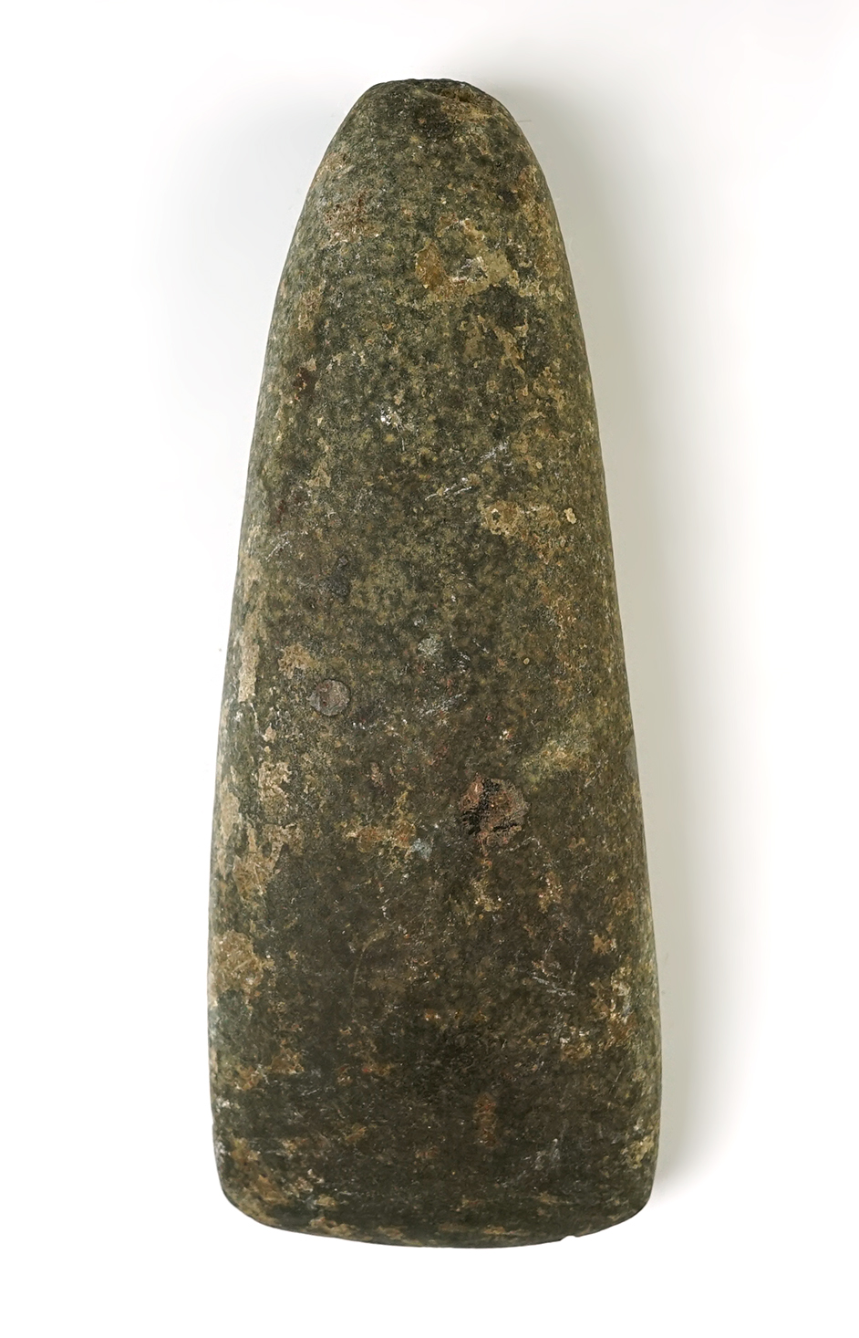Large and finely made 7 3/4" Hardstone Celt with a nice sharp bit. Midwestern U.S.