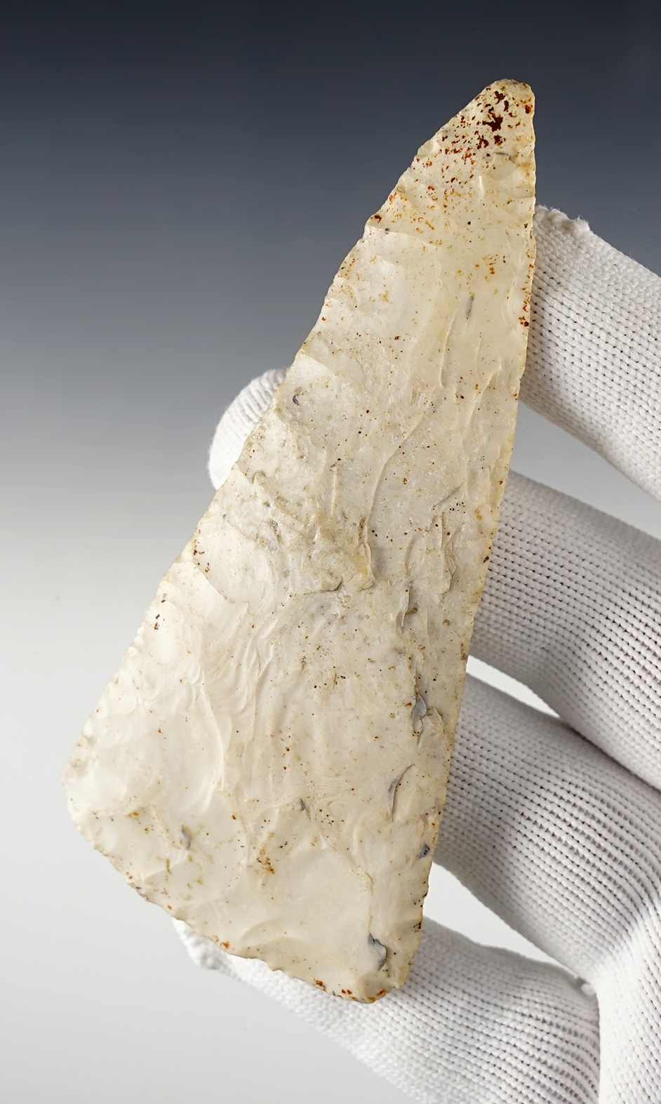 4 7/16" Cobbs Knife found in Jersey Co., Illinois. Comes with a Bennett COA.