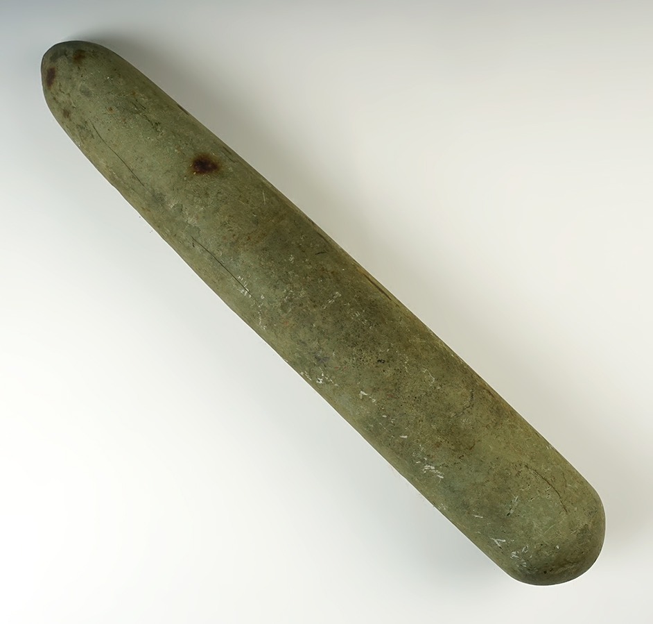 Excellent style and polish on this large 13 1/4" Pestle/Pounder. Recovered in Kentucky. 