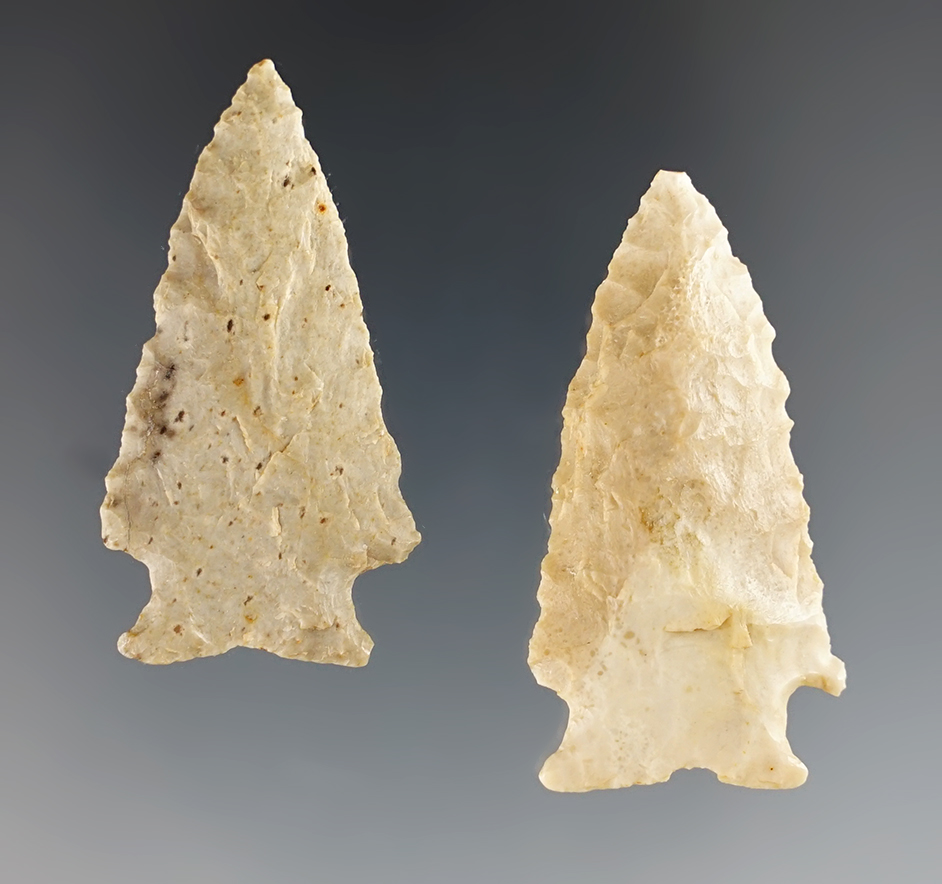 Nice pair of San Patrice - Keithville Variety - found by Charles Gray in Richland Parish, Louisiana