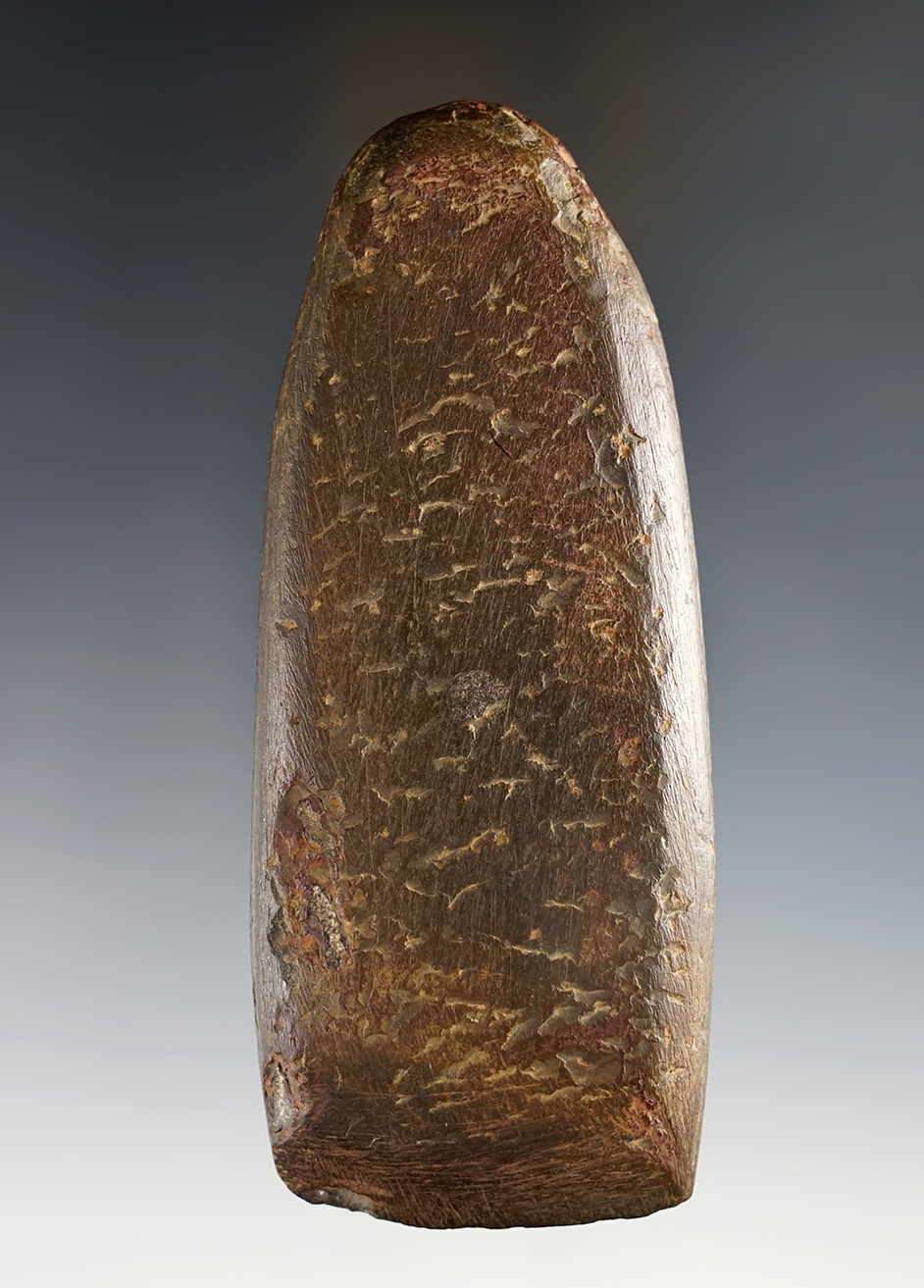 Very nice 4 15/16" Ohio Celt made from patinated Hematite.