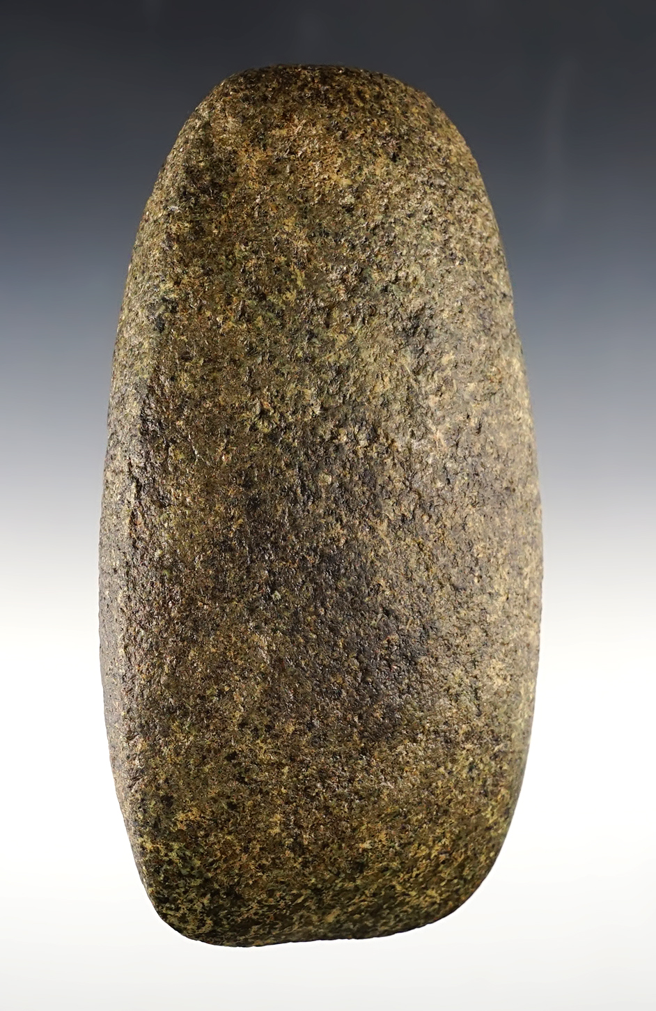 5 7/16" Square Sided Celt made from Hardstone. Found in Winnebago Co., Illinois. 