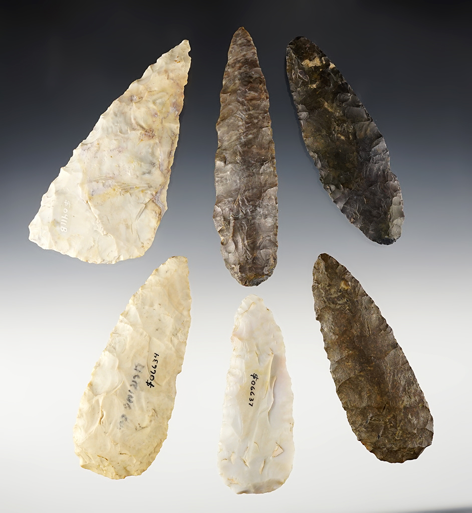 Set of 5 nice Ohio Knives in excellent condition. The largest is 4 3/16".