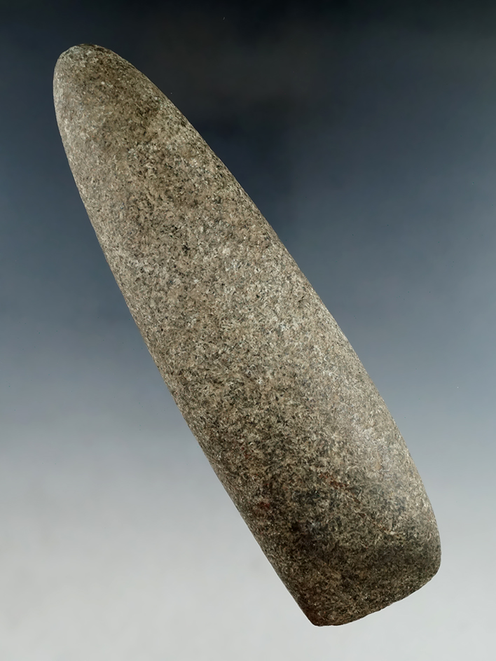 5 7/8" Highly polished Hardstone Chisel found in Montgomery Co., Ohio.  Ex. Kenny McNeal.
