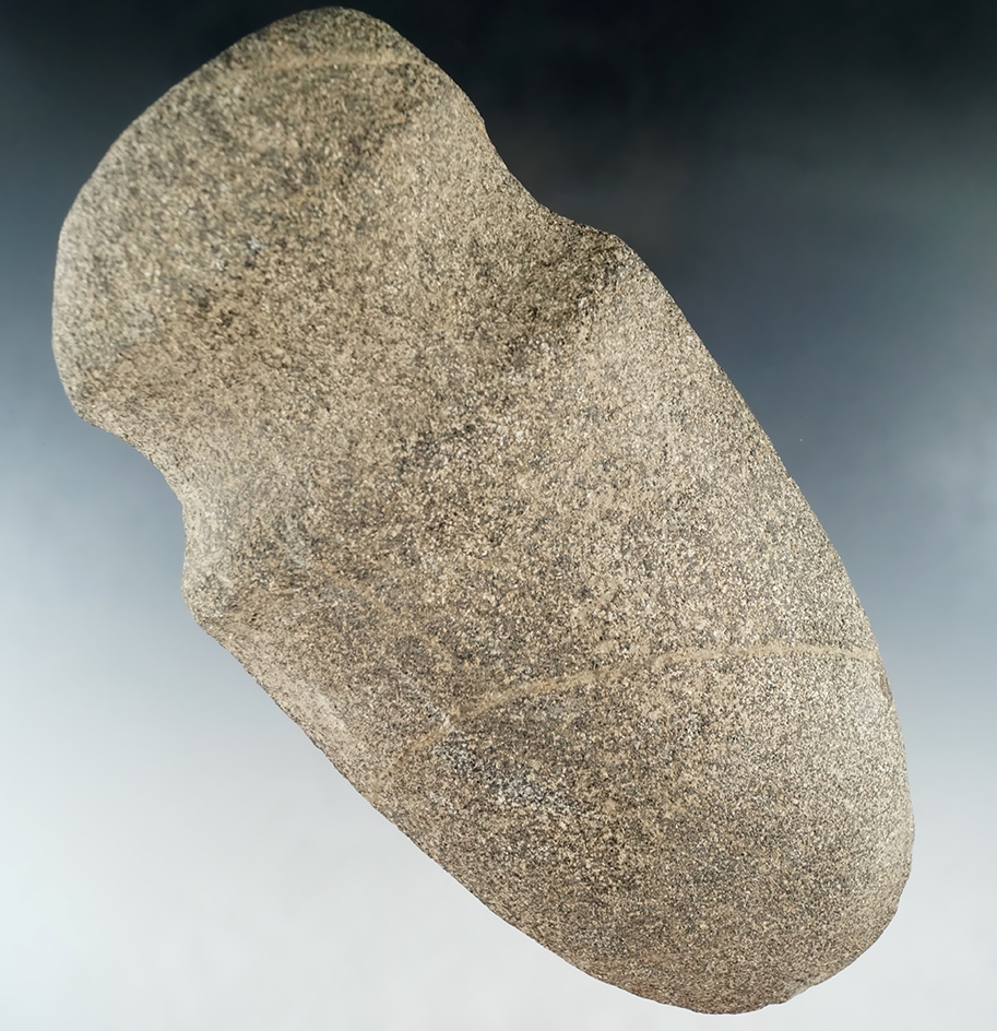 Large 7 1/2" Full Groove Axe found in Indiana.