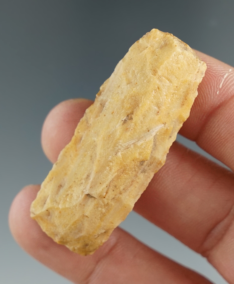 1 3/4" small squared knife found in Arkansas.