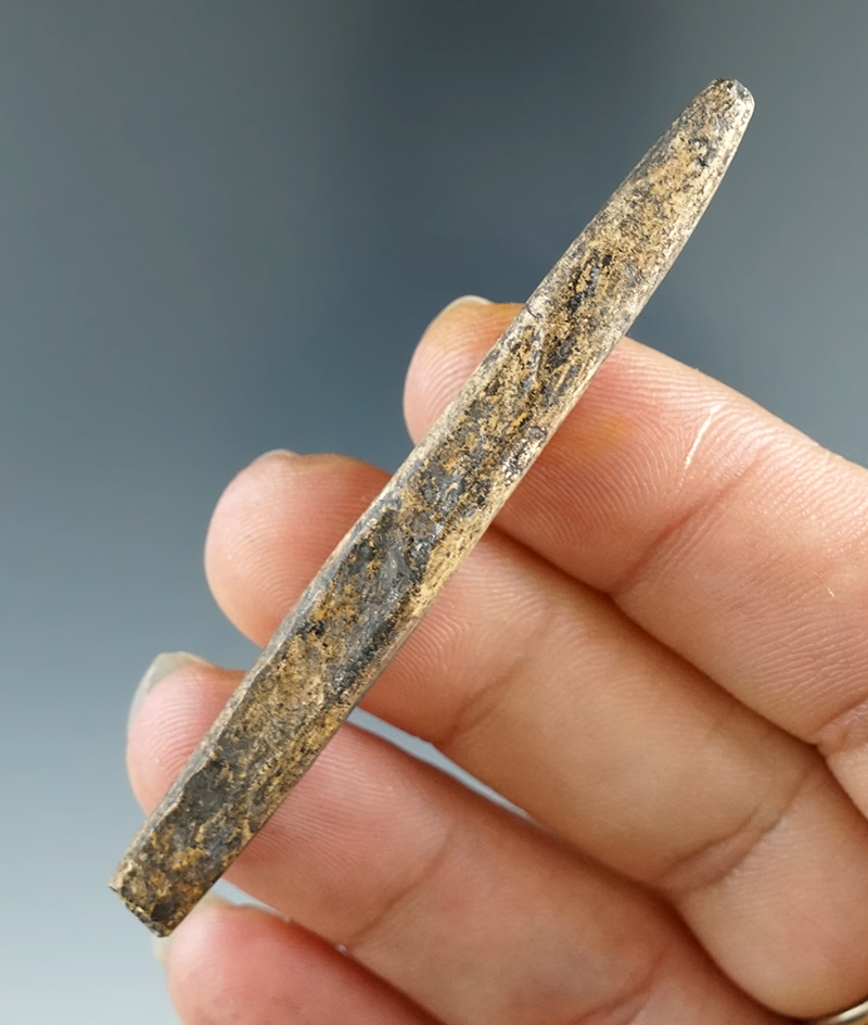 2 3/4" Bone Projectile Point found in Klickitat Co., Washington. Comes with a Bennett COA.