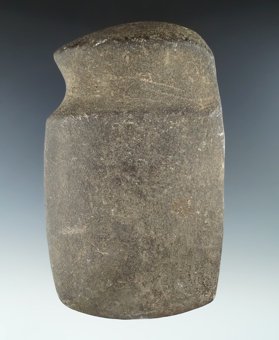 5 1/2" Long 3/4 grooved Axe that was nicely crafted found in New York.