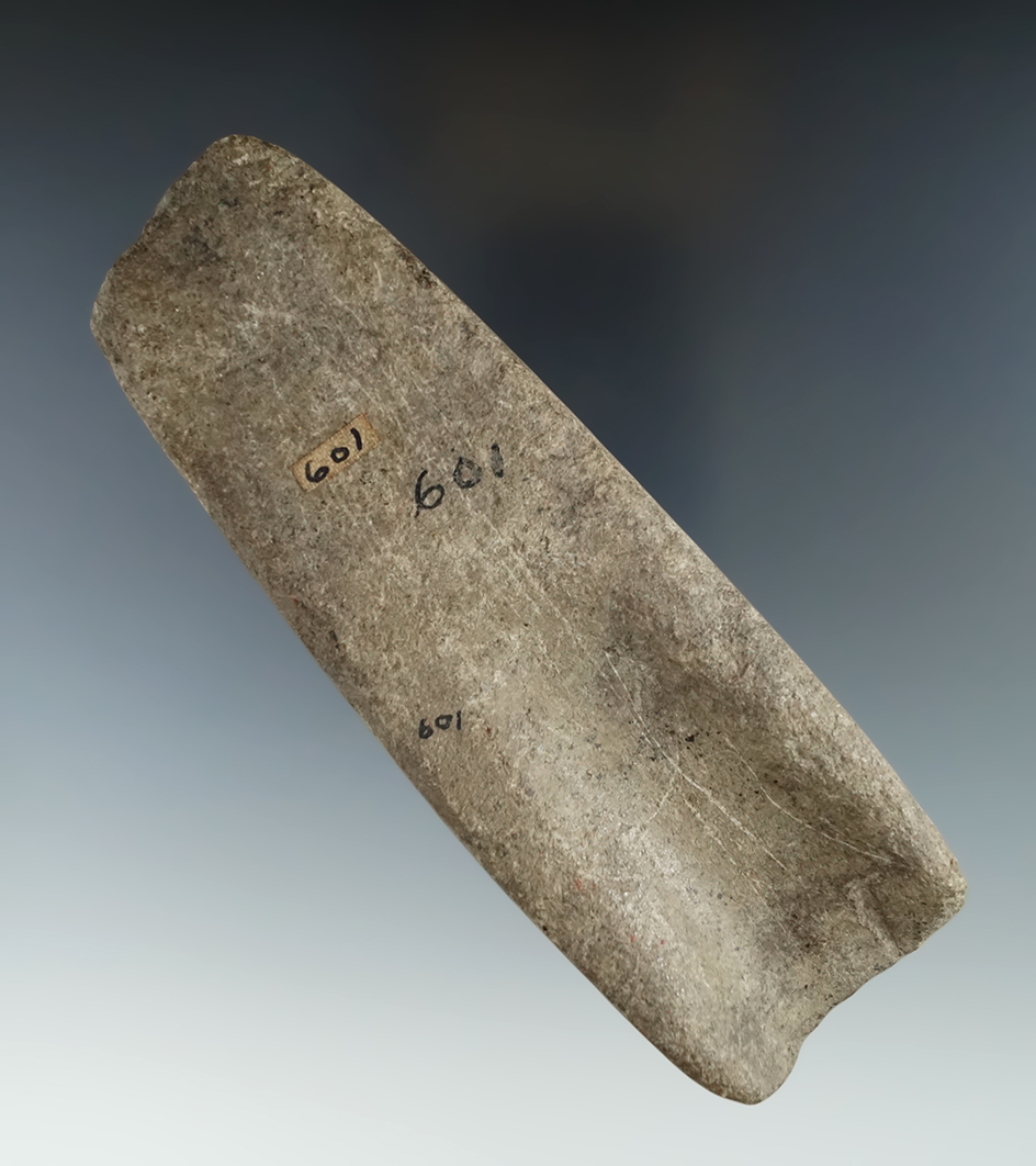 Excellent patina on this 5 1/2" Gouge with a nicely scooped bit found in Wyoming County New York.