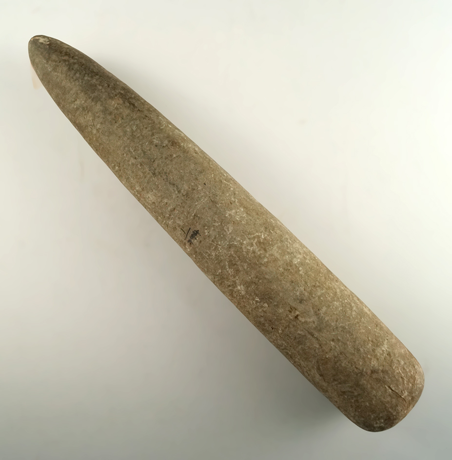 11 3/4" Tapered Poll Pestle found in New York.