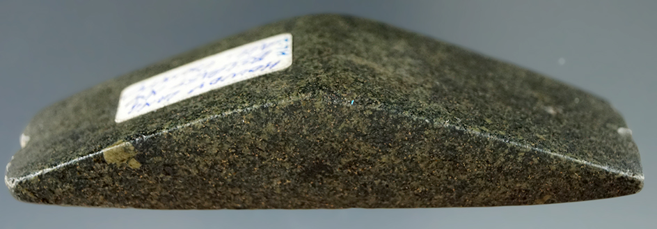 Pictured! 3 3/8" nicely scooped and heavily polished Hardstone Boatstone -, Allegheny Co., NY.