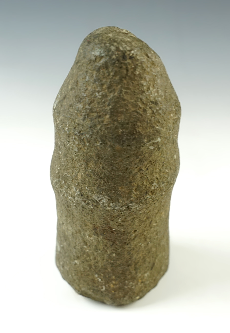 Unique 5 3/8" grooved Pestle found near the Columbia River in the Washington/Oregon area.