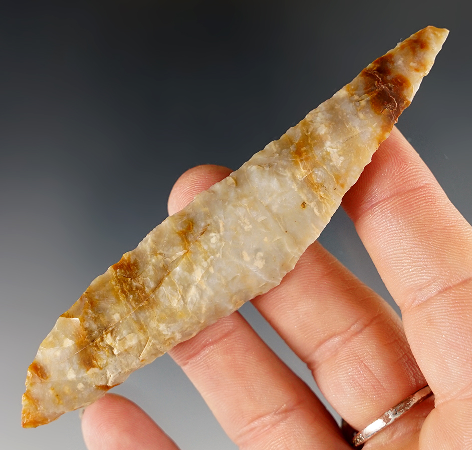 Nice 4" Harahey Four Bevel Knife found  in Kansas. 