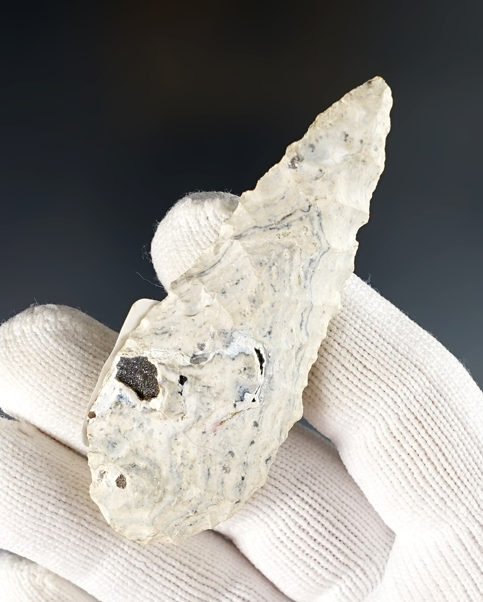 2 13/16" Excelsior found around Alpaugh located near Tulare Lake in Kings Co., California. COA.