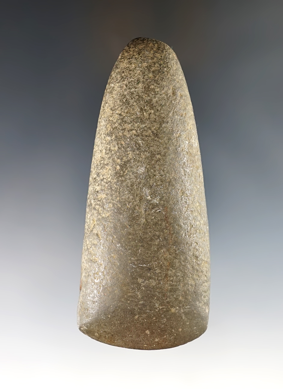 Well made 4 1/4" Hardstone Celt in perfect condition with a sharp bit.