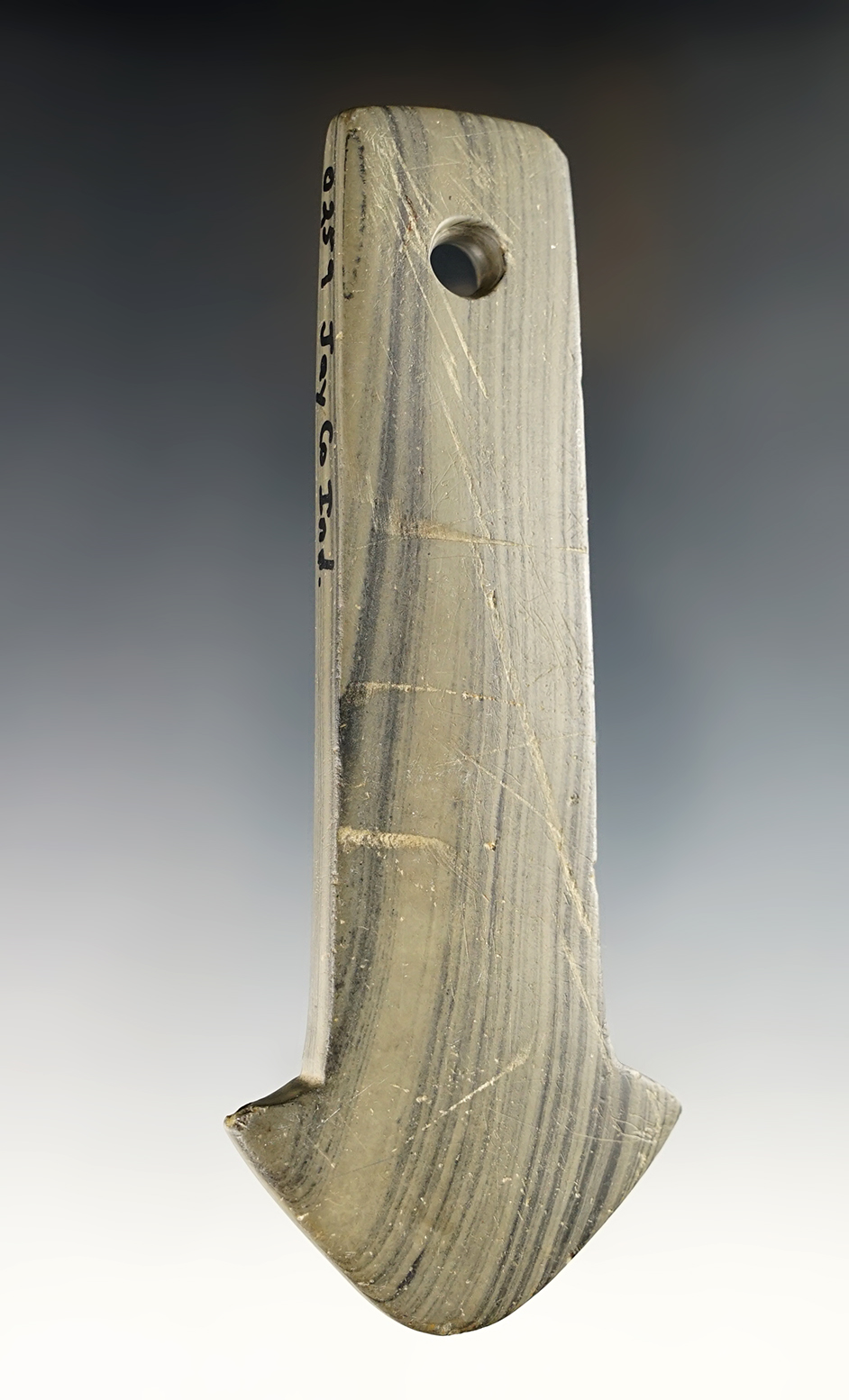 5 5/16" Anchor Pendant - Indiana - Banded Slate. Ex. Ramp's catalog #O-259.