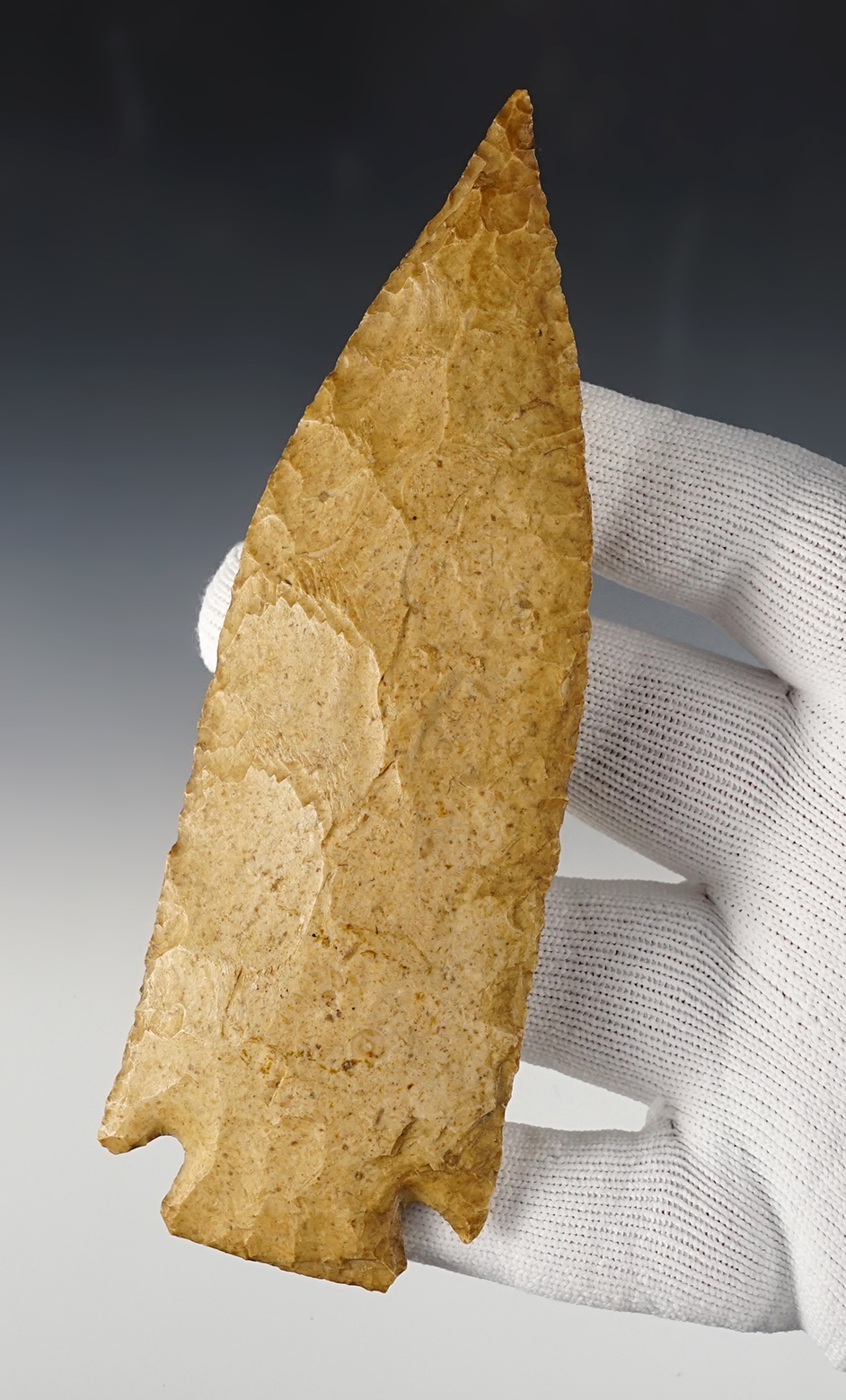 5 9/16" classic style Etley Knife. Found in Calhoun Co., Illinois. Nice needle tip. 