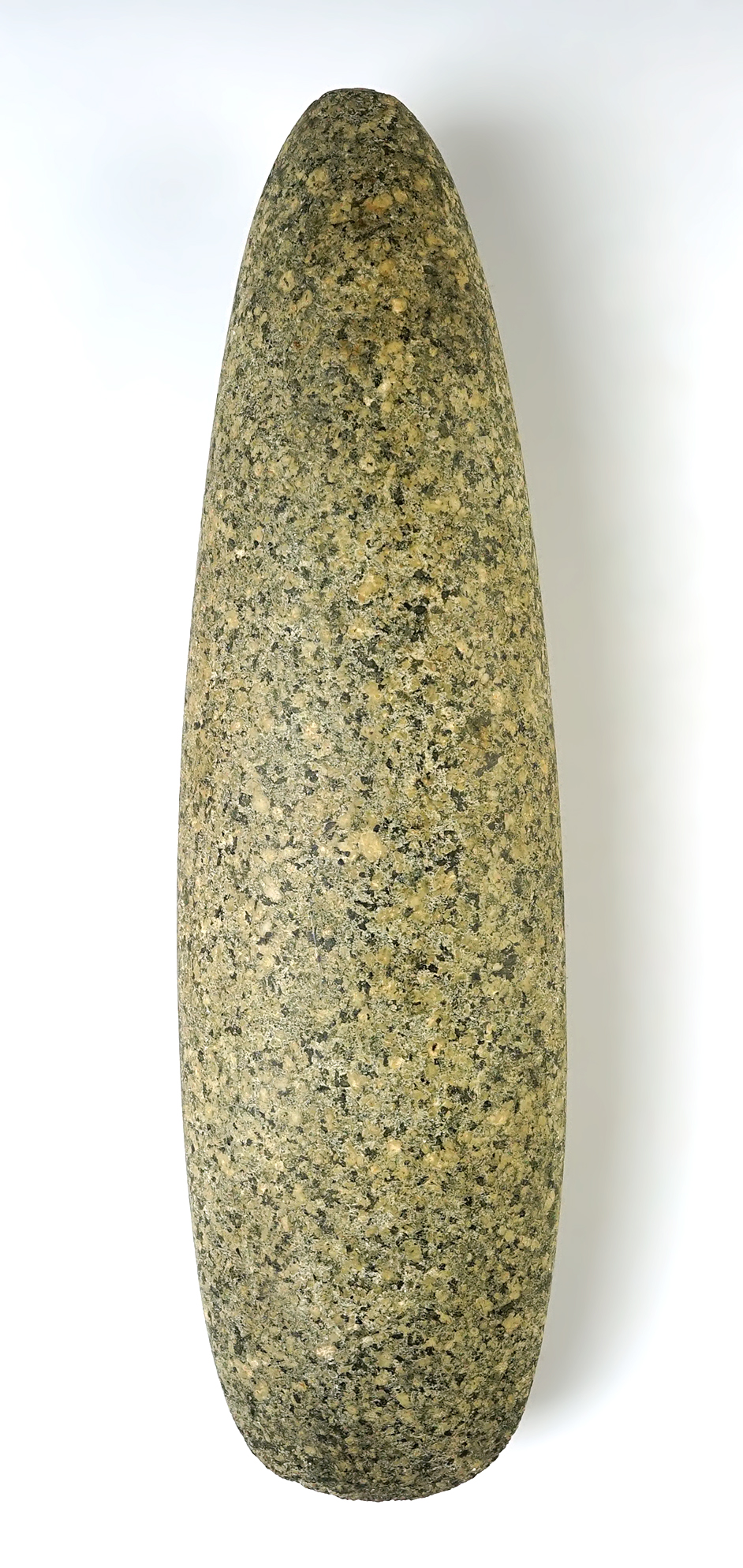 11 3/8" long Granite Celt in perfect condition. Recovered in southern Illinois. Pictured!