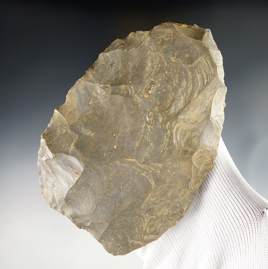 5 1/8" large Blade that is well patinated. Found in the Ohio/Indiana area.