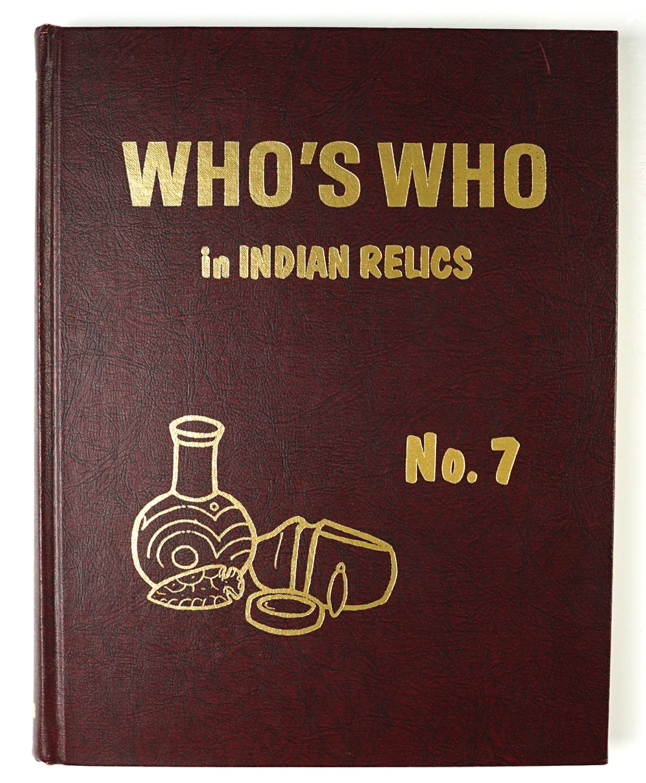Hardcover Book: Who's Who in Indian Relics #7, 1st edition. In very good condition.