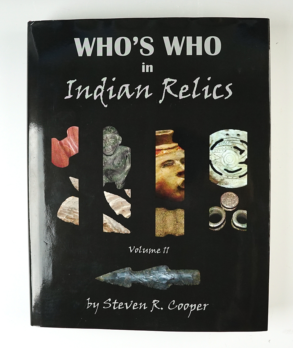 Hardcover Book: Who's Who in Indian Relics #11, 1st edition. In like-new condition.