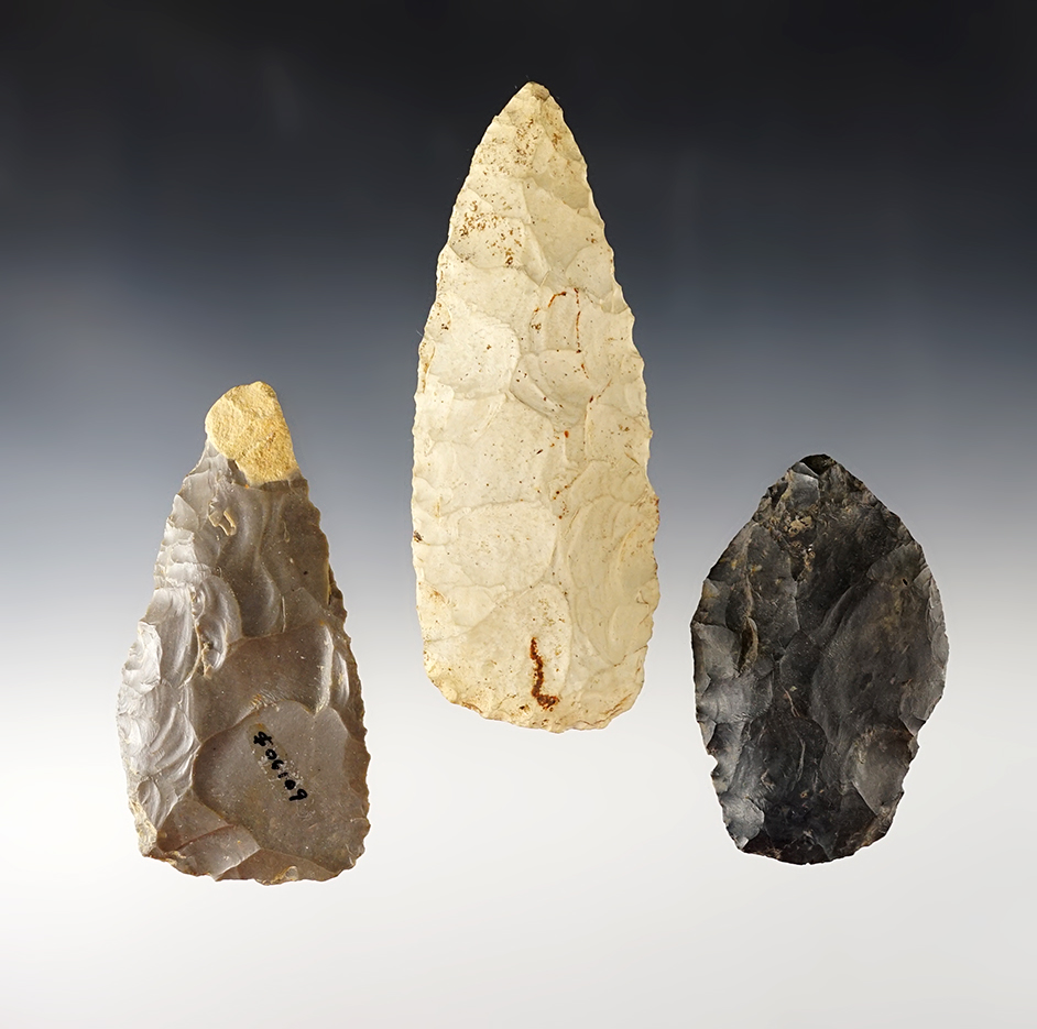 Set of 3 Ohio Blades in good condition. The largest is 4 5/8".