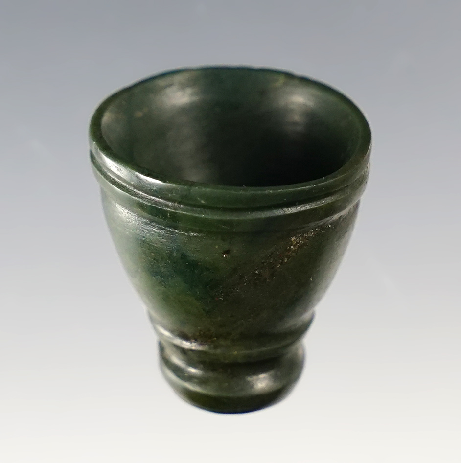 7/8" superbly made Stone Bell Form, Costa Rica, Nicoya Peninsula, Guanacaste Province.