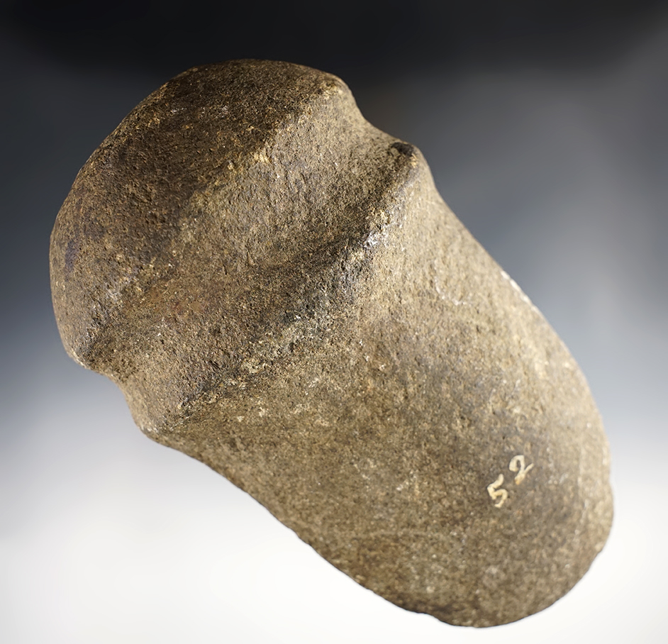 7 1/8" Full Grooved Miami River style Axe in very nice condition, found in Ohio.