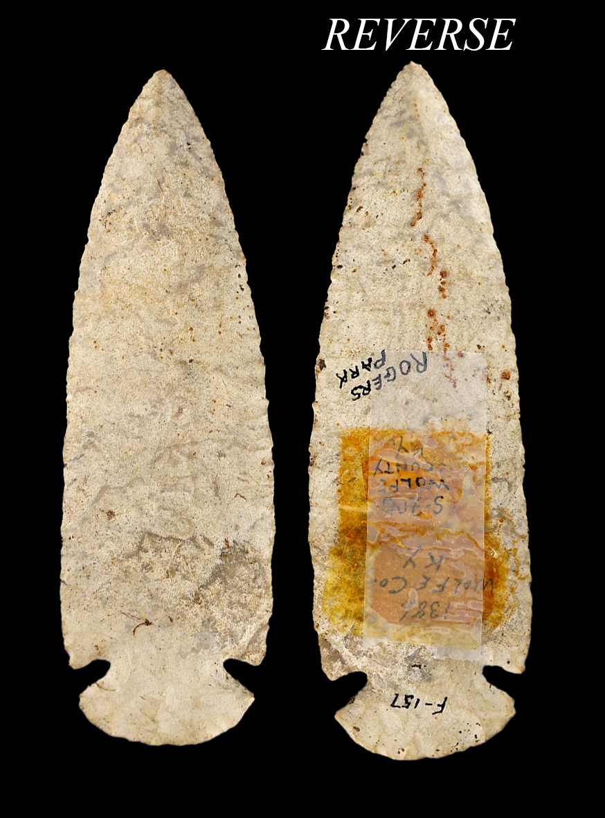 4 5/8" Dovetail with excellent mineral deposits. Wolfe Co., Kentucky. Ex. B.W. Stephens.