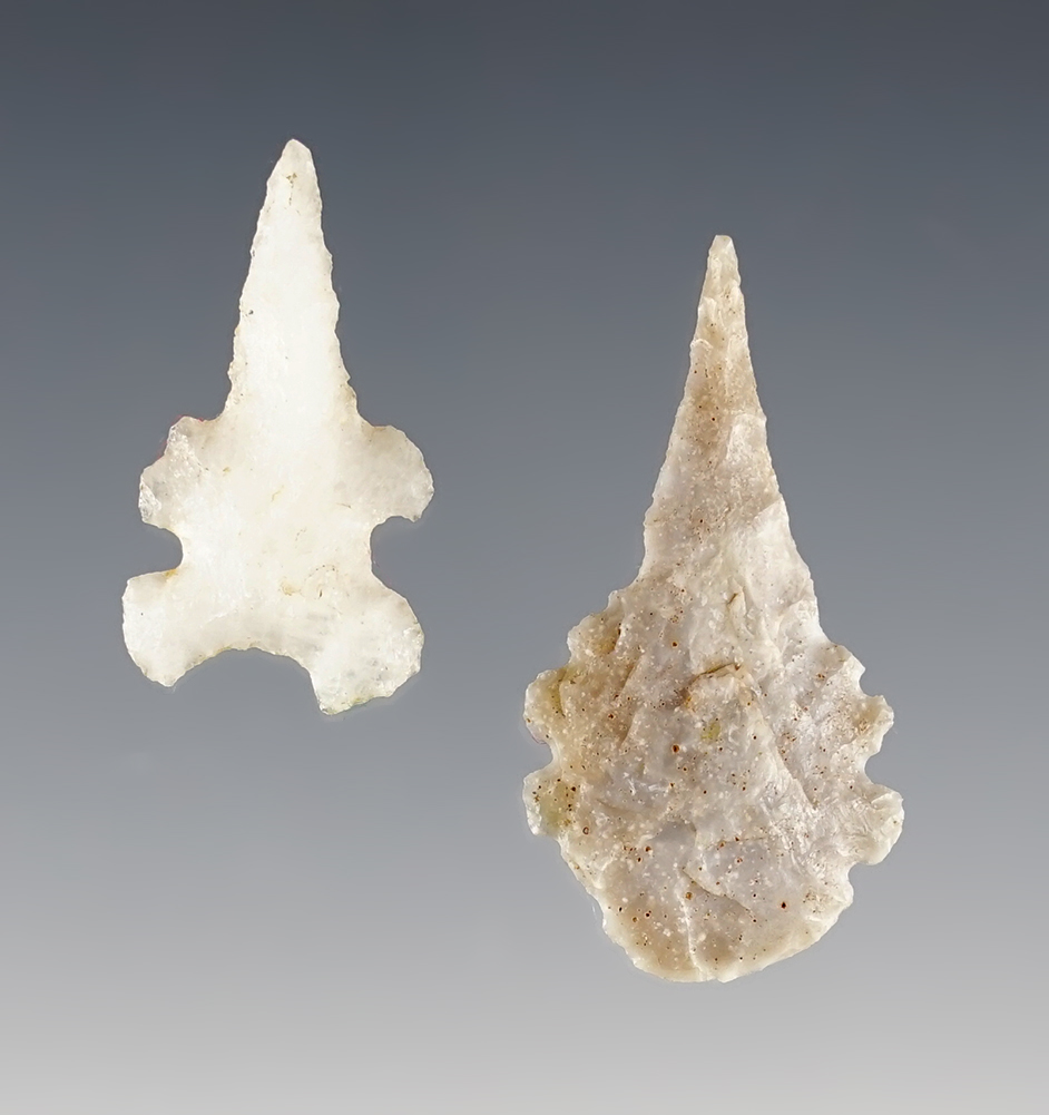 Pair of Drills found in Pima Co., Arizona. Ex. Abbinante collection. Both comes with COA's.