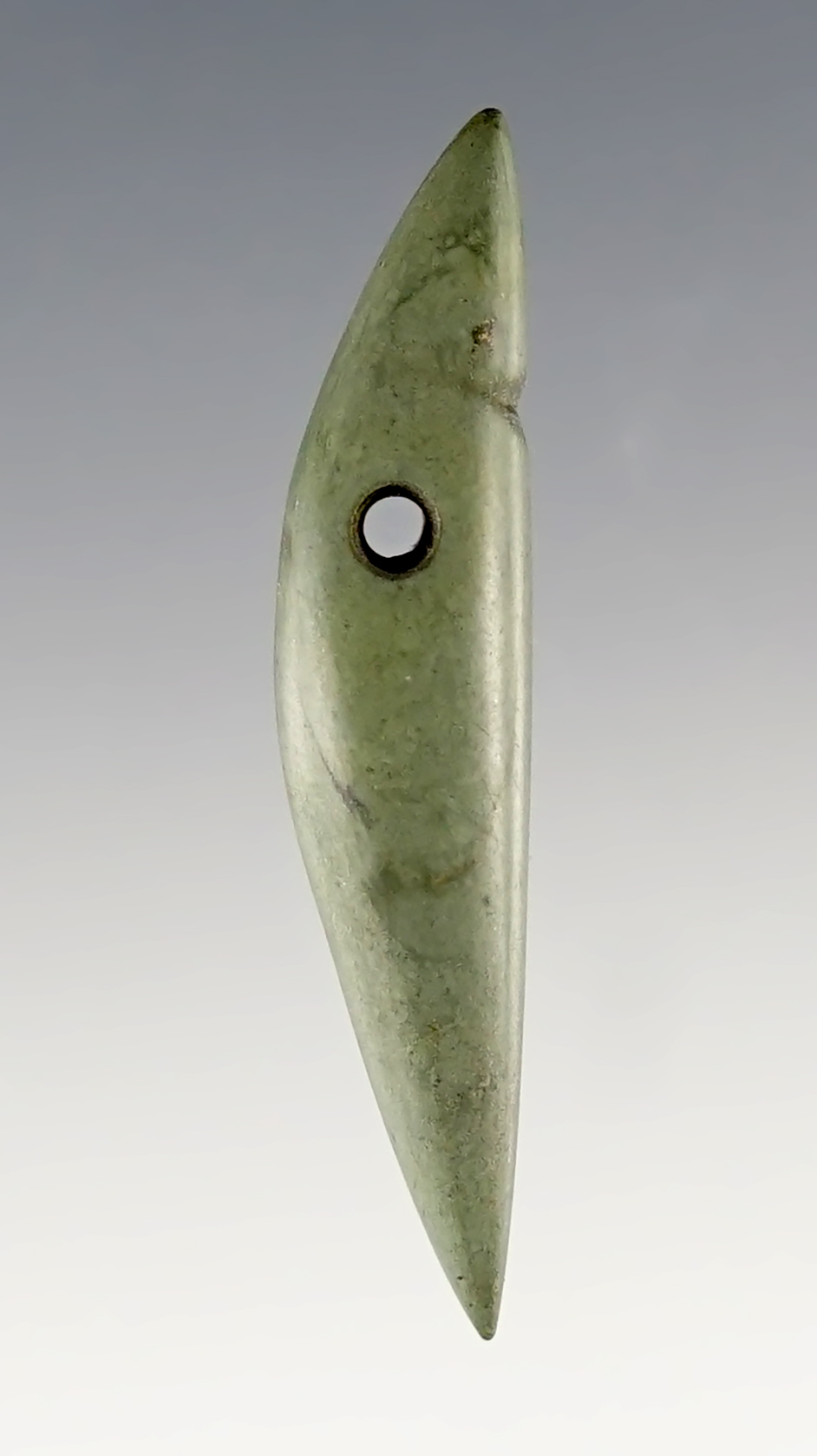 1 5/8" Unique Jasper Pendant from Costa Rica, Nicoya Peninsula, Guanacaste Province.