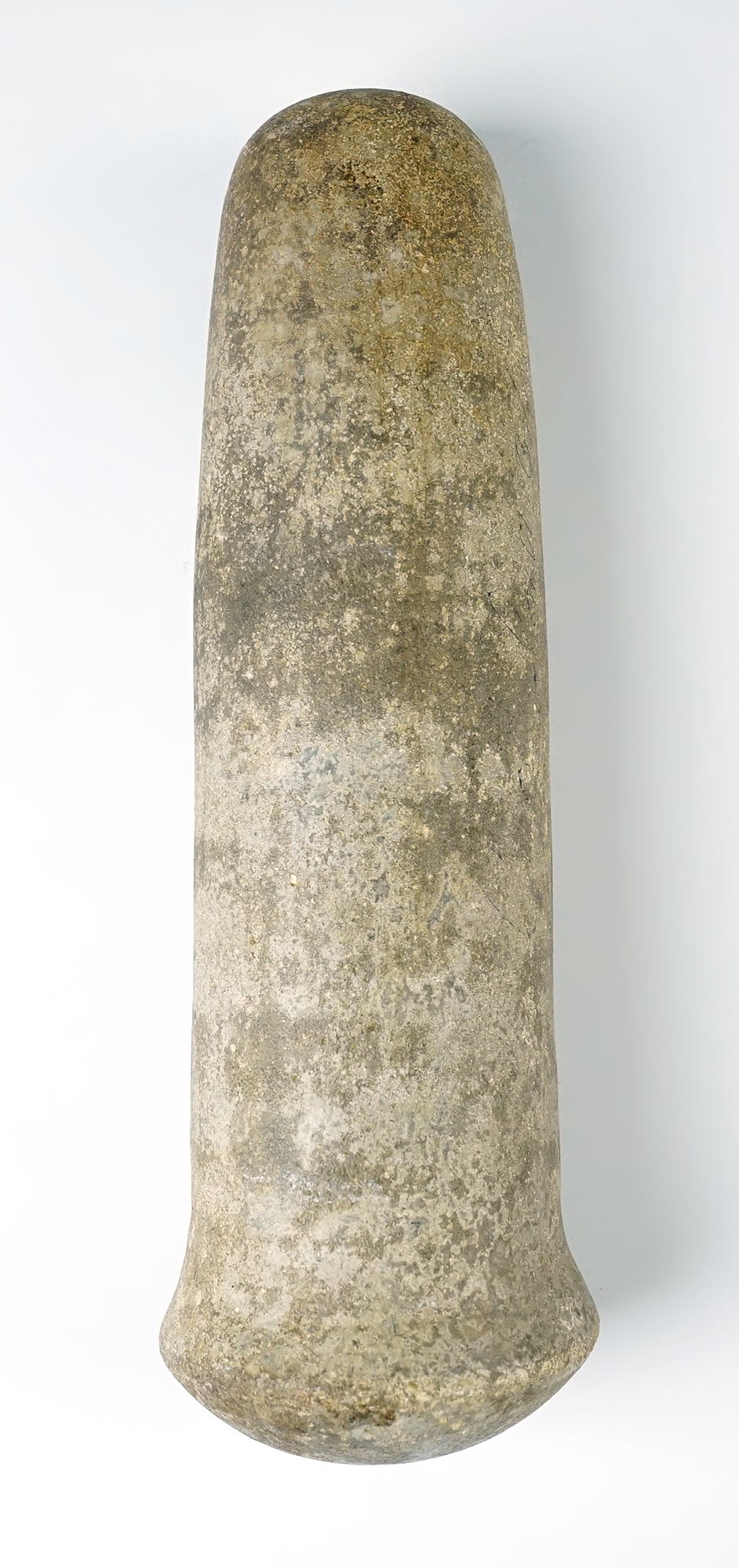 Outstanding style and craftsmanship on this 9" California Pestle that is heavily patinated.