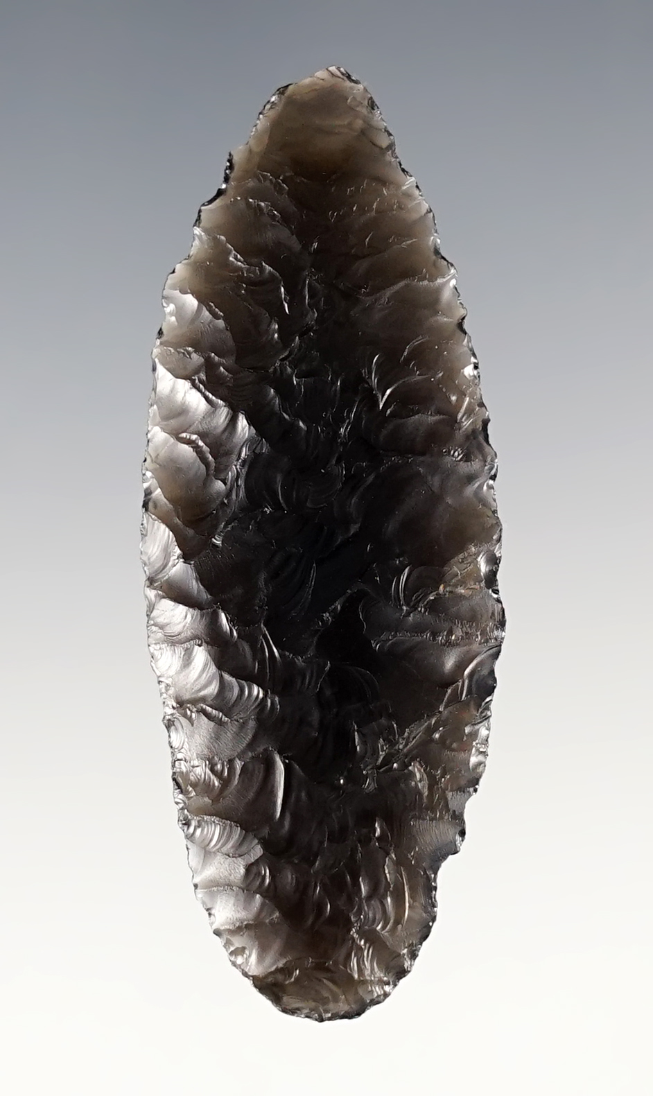 2 1/2" Obsidian Cascade found in the Great Basin area. 