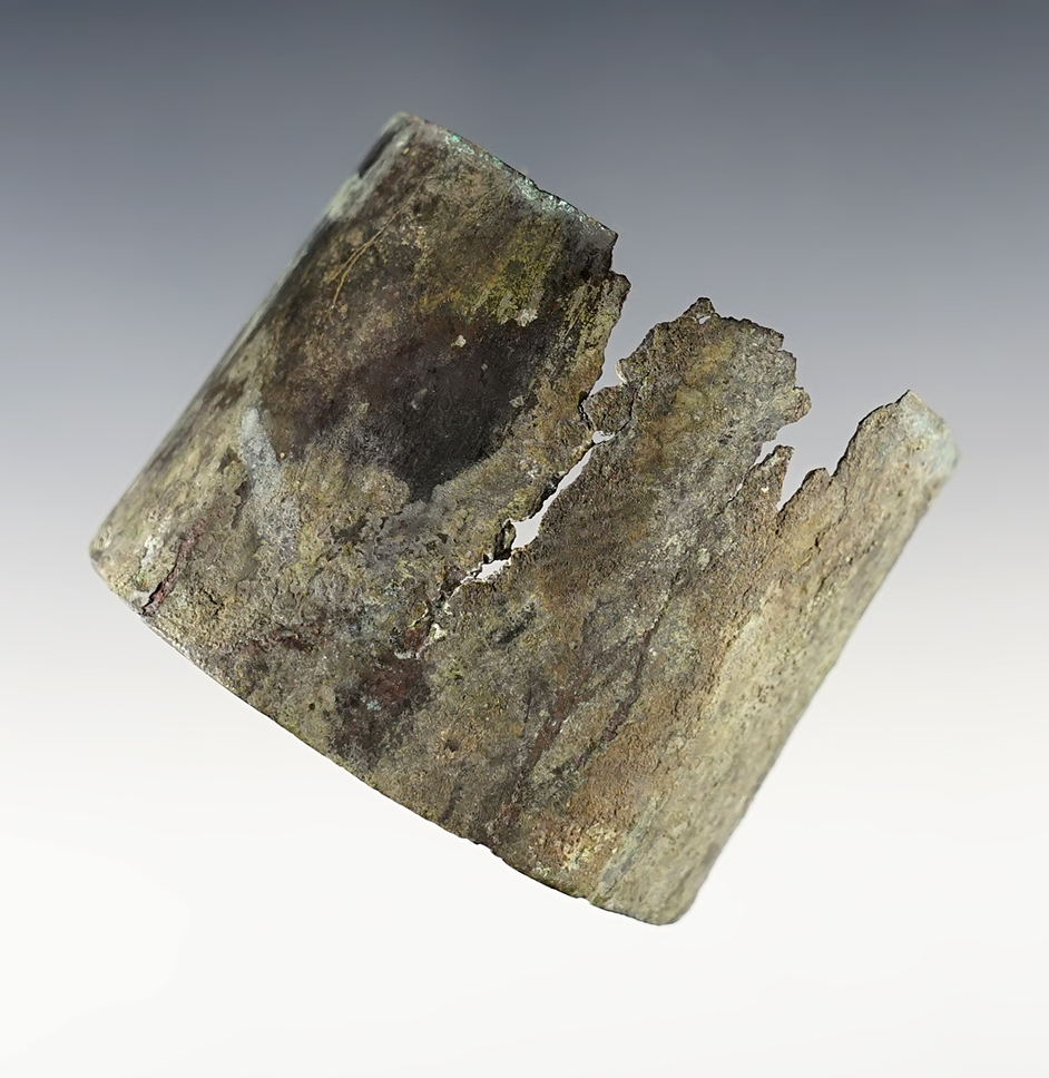 Nice 2 5/8" Copper Bracelet found in Adams Co., Ohio.