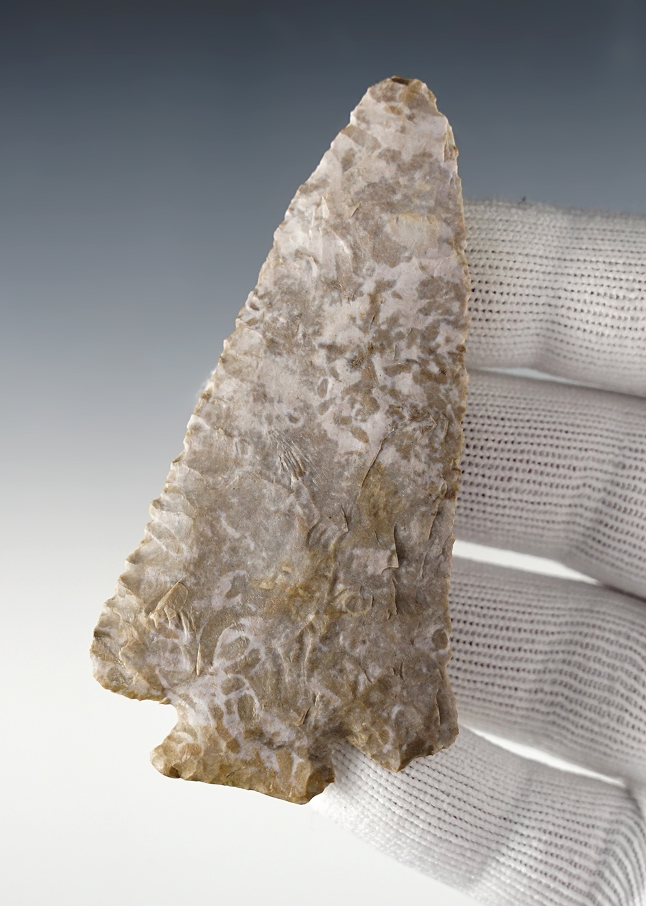 Colorful 3 7/16" Decatur found in Jessamine Co., Kentucky.