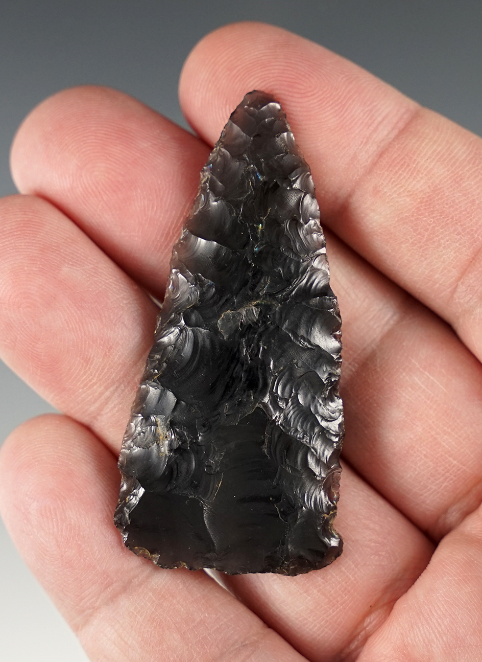 2 5/16" Obsidian Knife in excellent condition. Found in the Dalles, Oregon.
